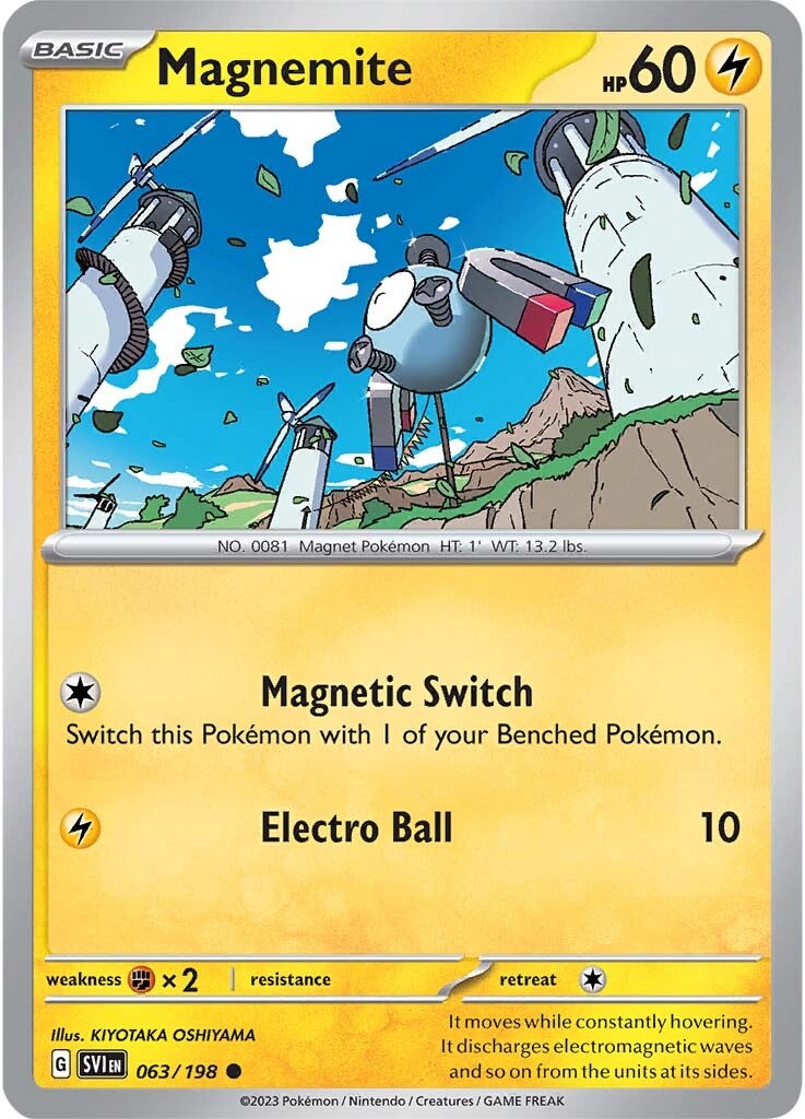 Magnemite (063/198) [Scarlet & Violet: Base Set]