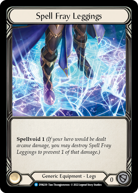 Spell Fray Leggings [DYN239] (Dynasty)  Cold Foil