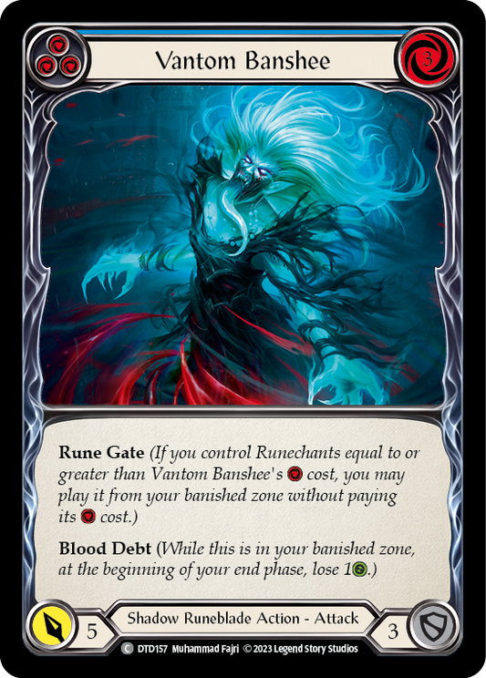 Vantom Banshee (Blue) [DTD157] (Dusk Till Dawn)