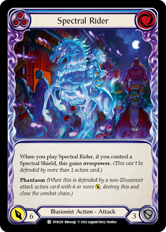 Spectral Rider (Blue) [DYN229] (Dynasty)