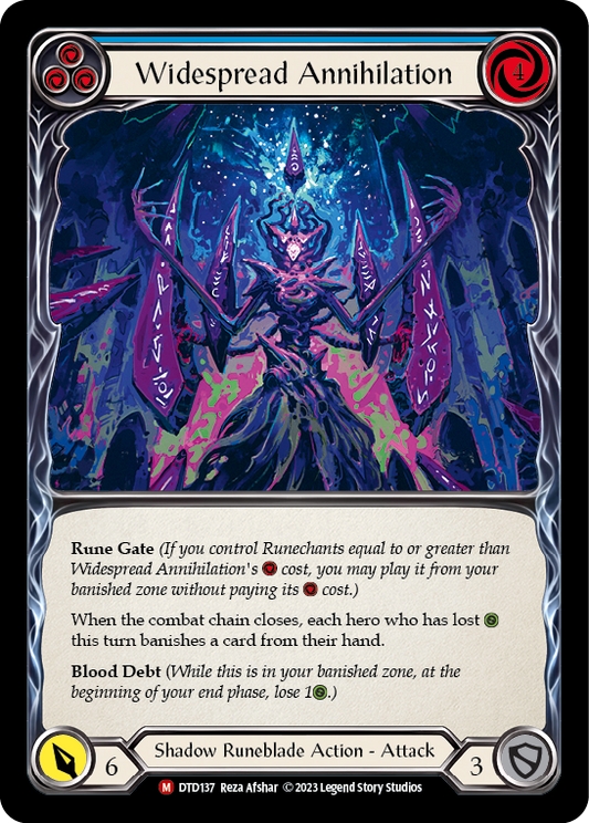 Widespread Annihilation [DTD137] (Dusk Till Dawn)  Rainbow Foil