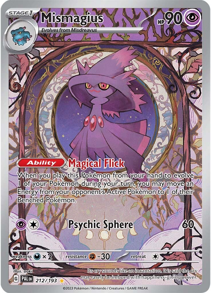 Mismagius (212/193) [Scarlet & Violet: Paldea Evolved]