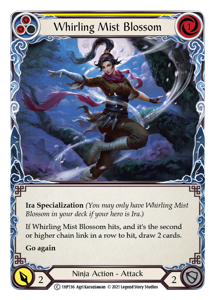 Whirling Mist Blossom [1HP136] (History Pack 1)